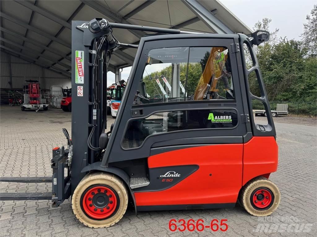 Linde E 50 HL - 01 / 600 Elektrostapler
