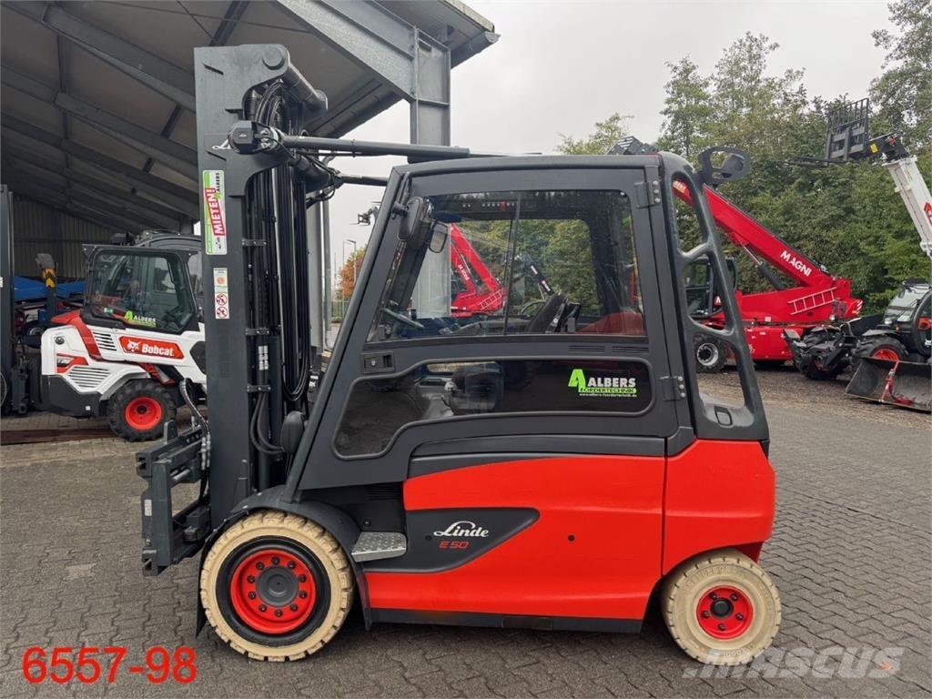 Linde E 50 HL 01 600 Elektrostapler