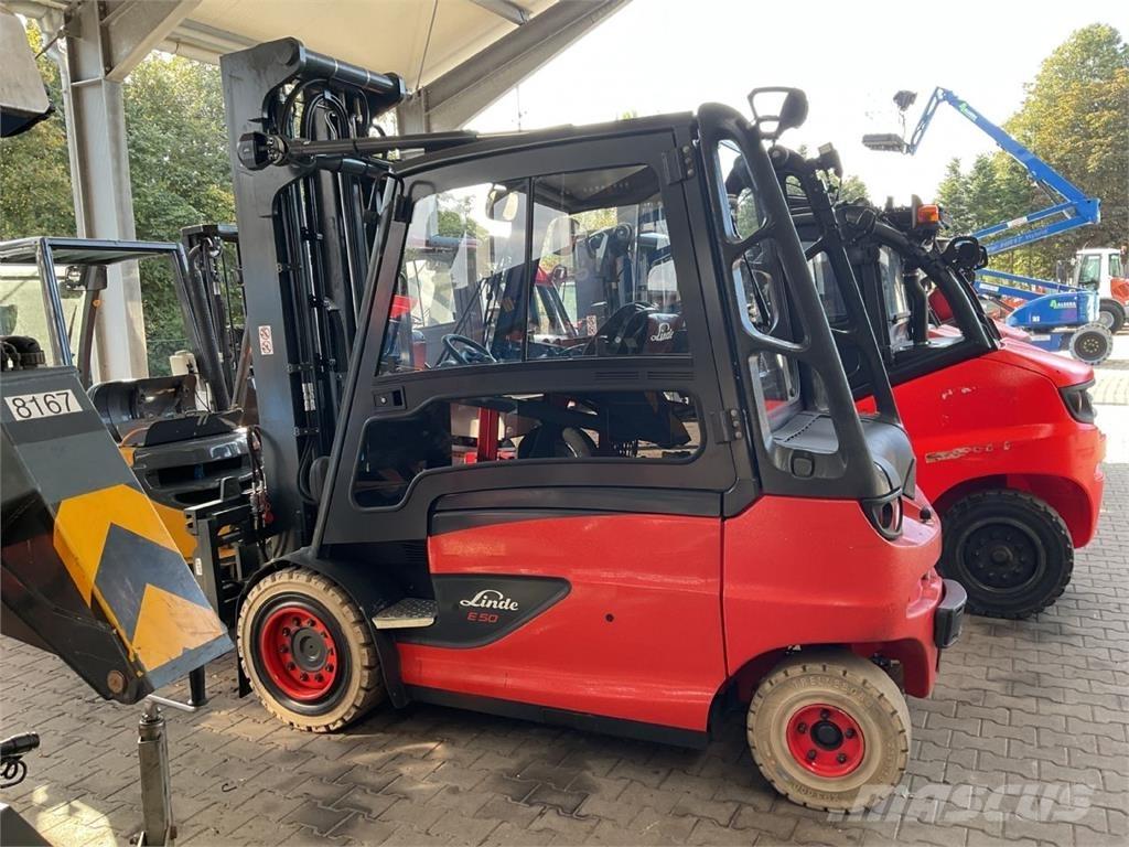 Linde E 50 HL 01 600 Elektrostapler