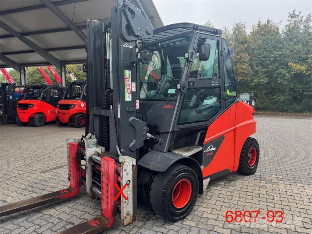 Linde E 80-01 / 900 Elektrostapler