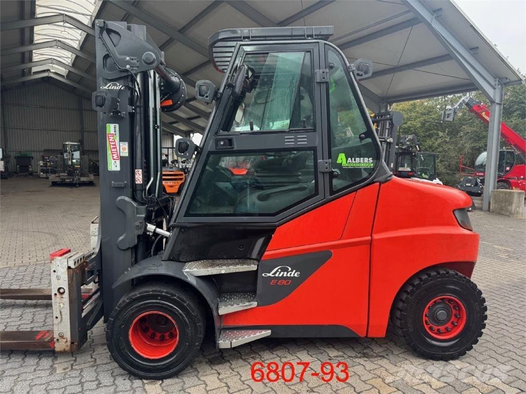 Linde E 80-01 / 900 Elektrostapler