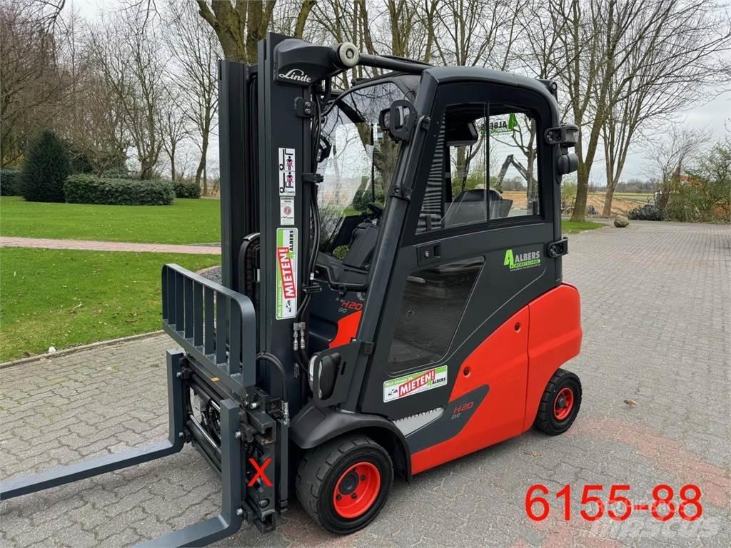 Linde H 20 T 01 Gasstapler