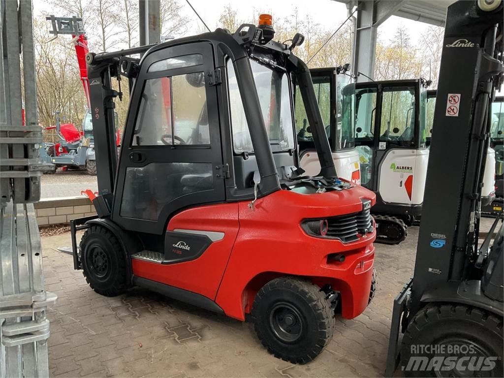 Linde H 35 T 01 Gasstapler