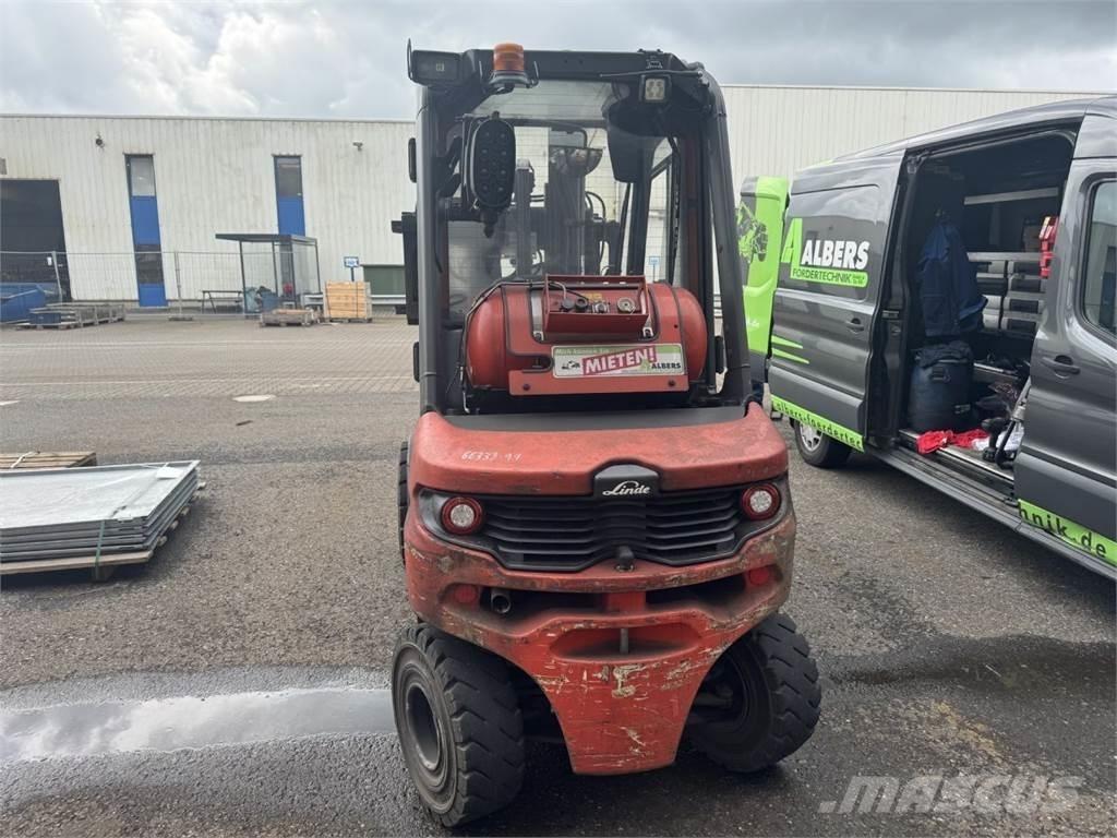Linde H 35 T 01 Gasstapler
