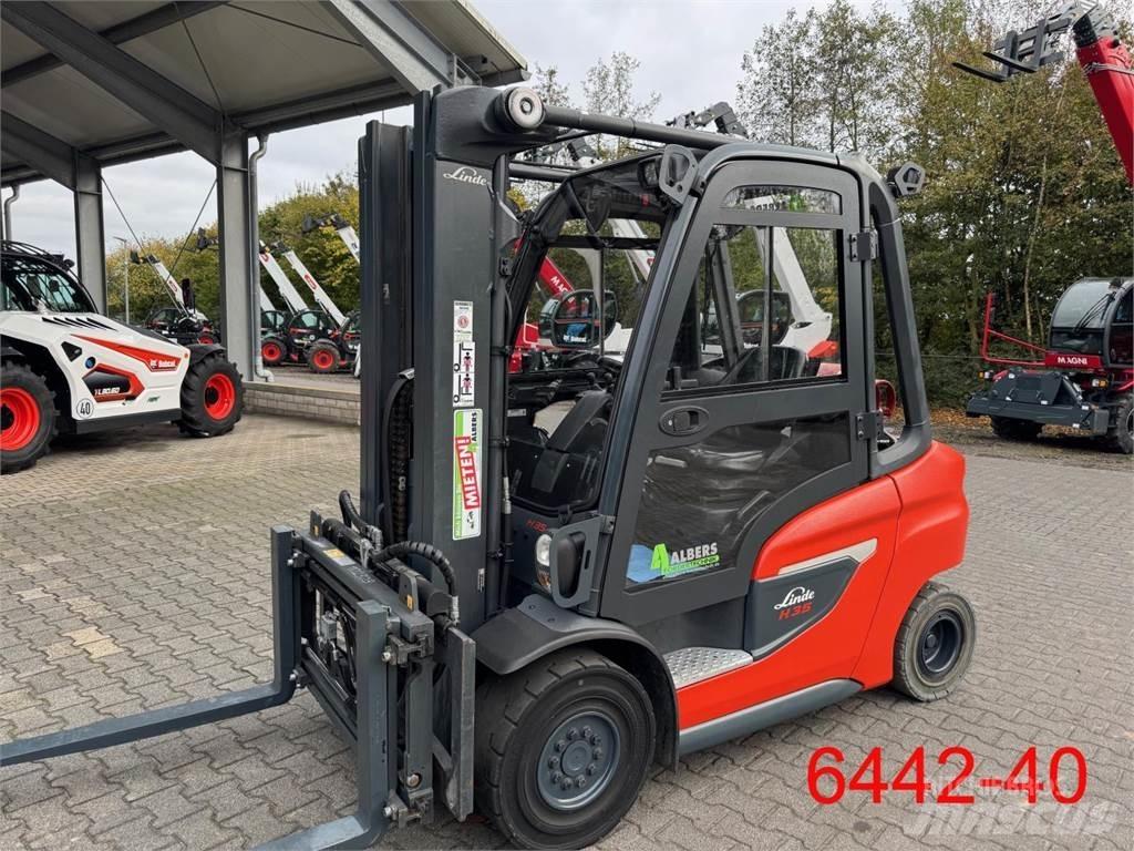 Linde H 35 T 01 Gasstapler