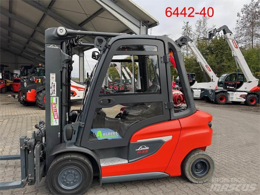 Linde H 35 T 01 Gasstapler