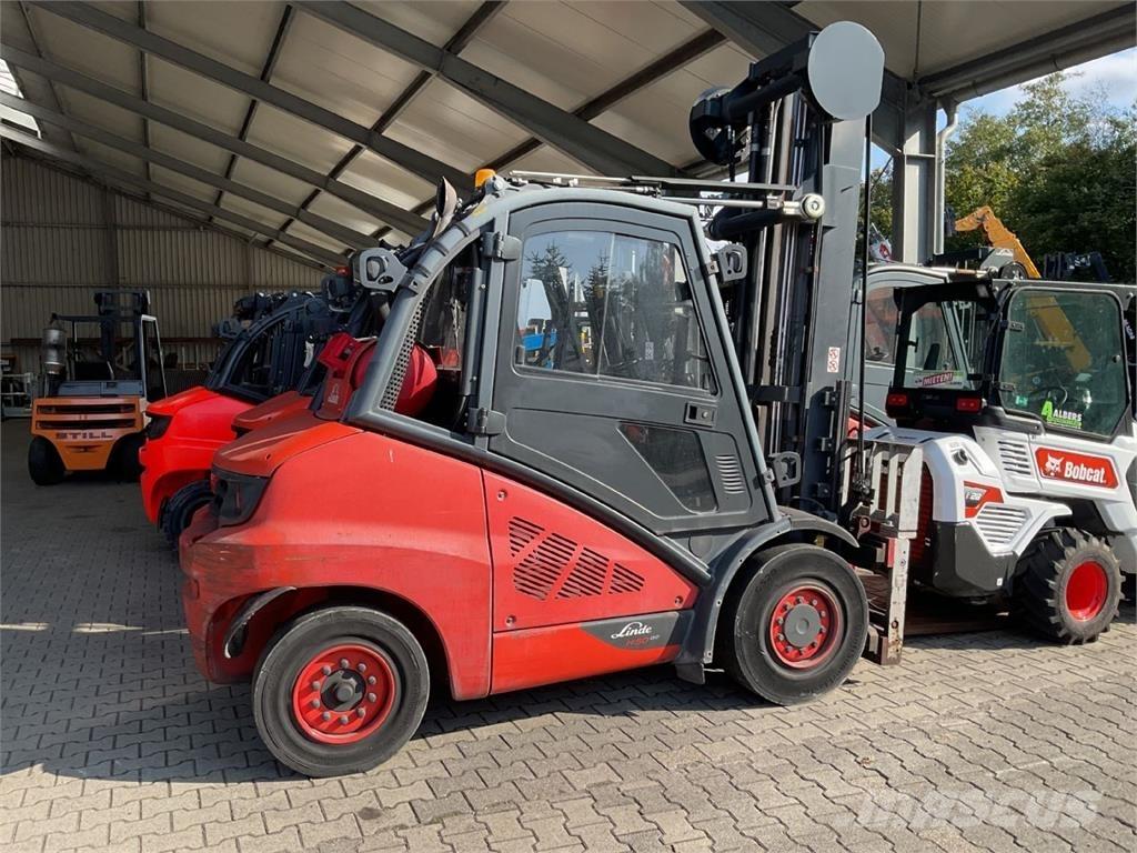 Linde H 50 T 02 600 Gasstapler