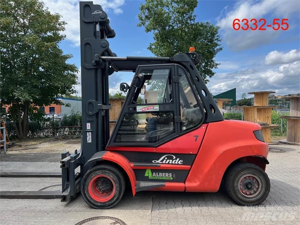 Linde H 80 D 02 900 Dieselstapler