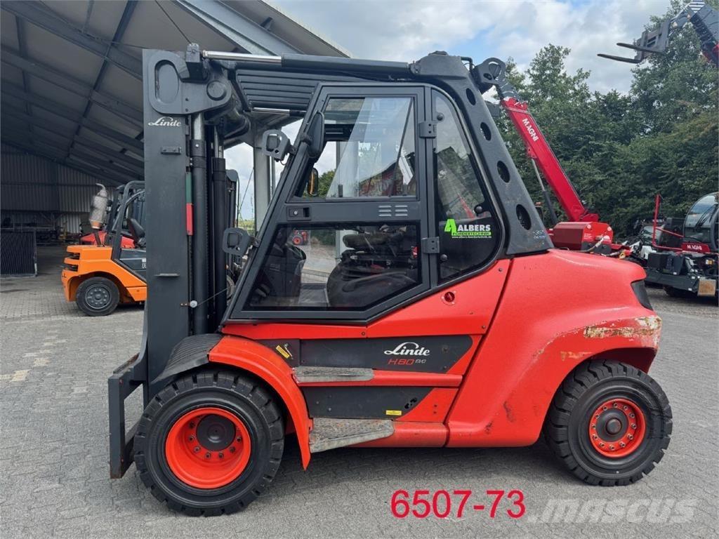 Linde H 80 D 03 / 900 Dieselstapler