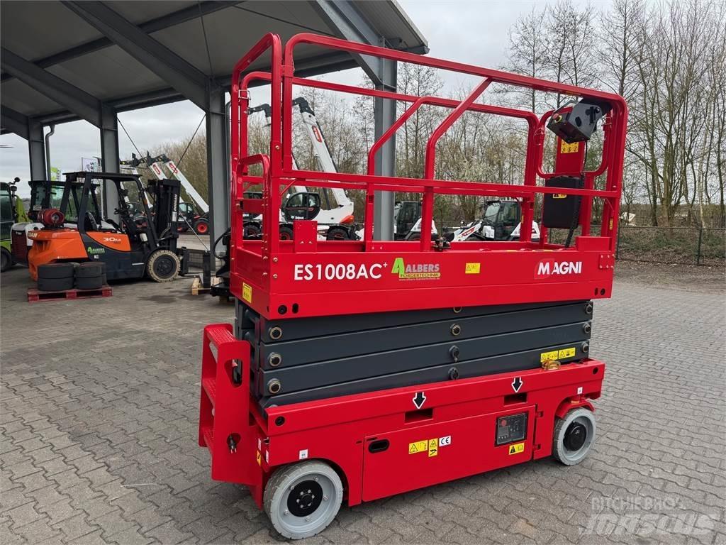 Magni ES 1008 AC + Scheren-Arbeitsbühnen