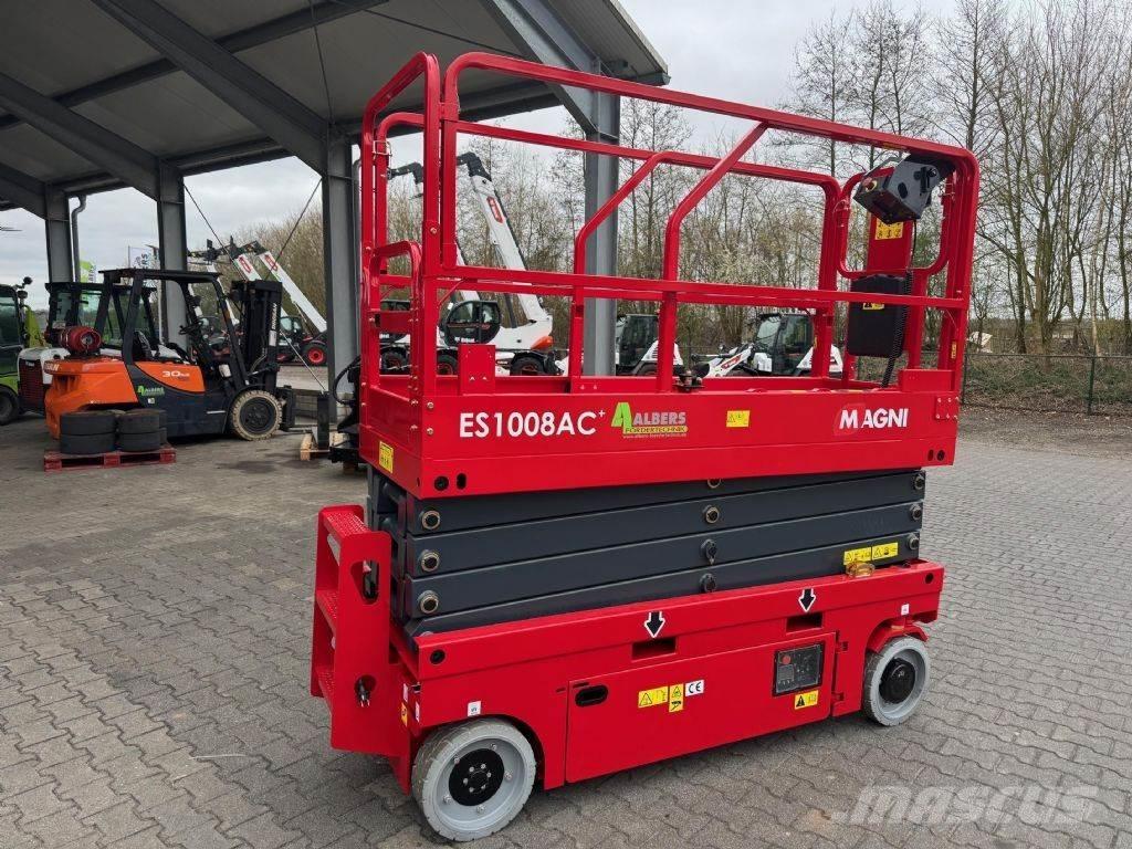 Magni ES 1008 AC + Scheren-Arbeitsbühnen
