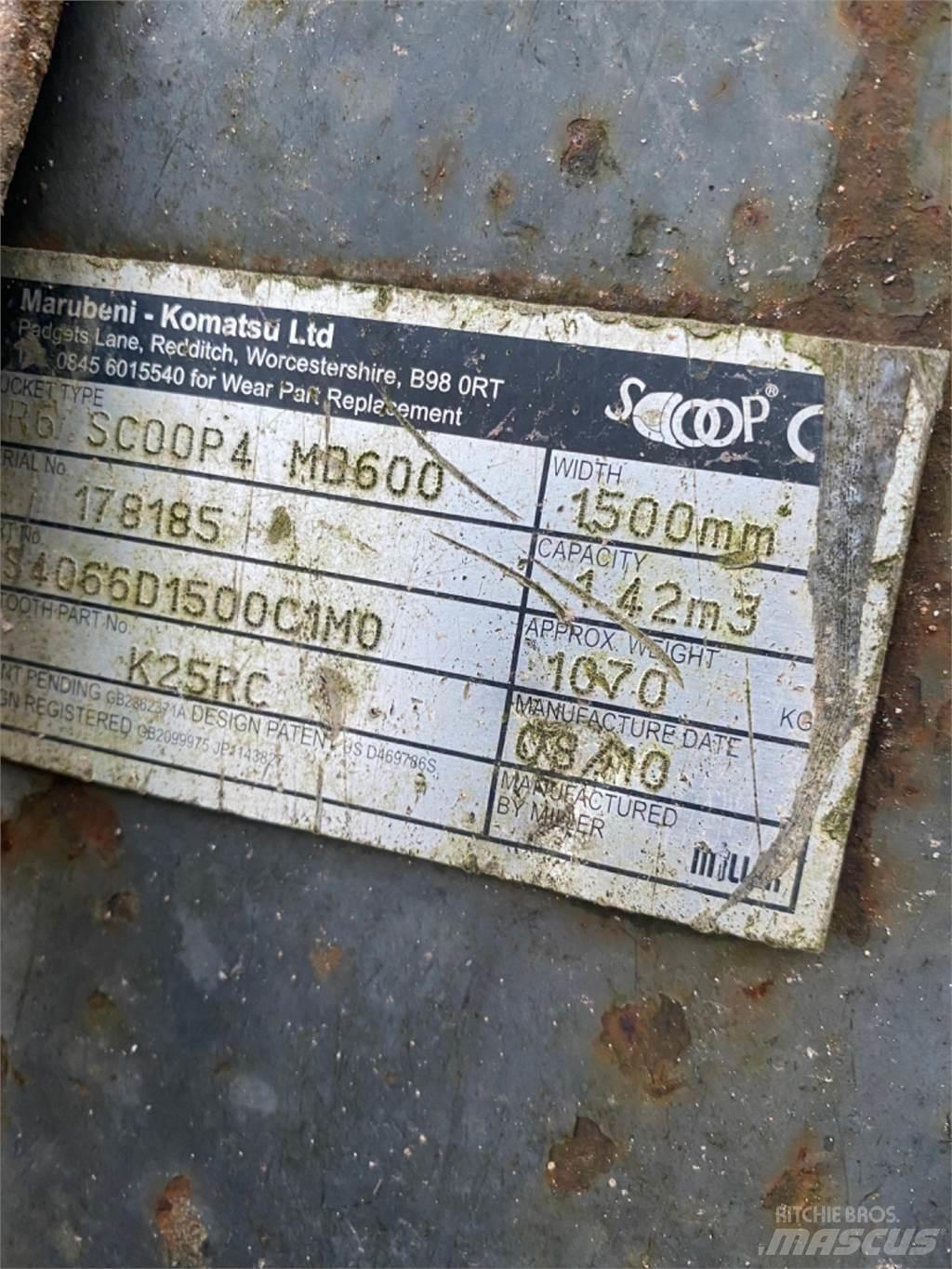  1500mm Schaufeln