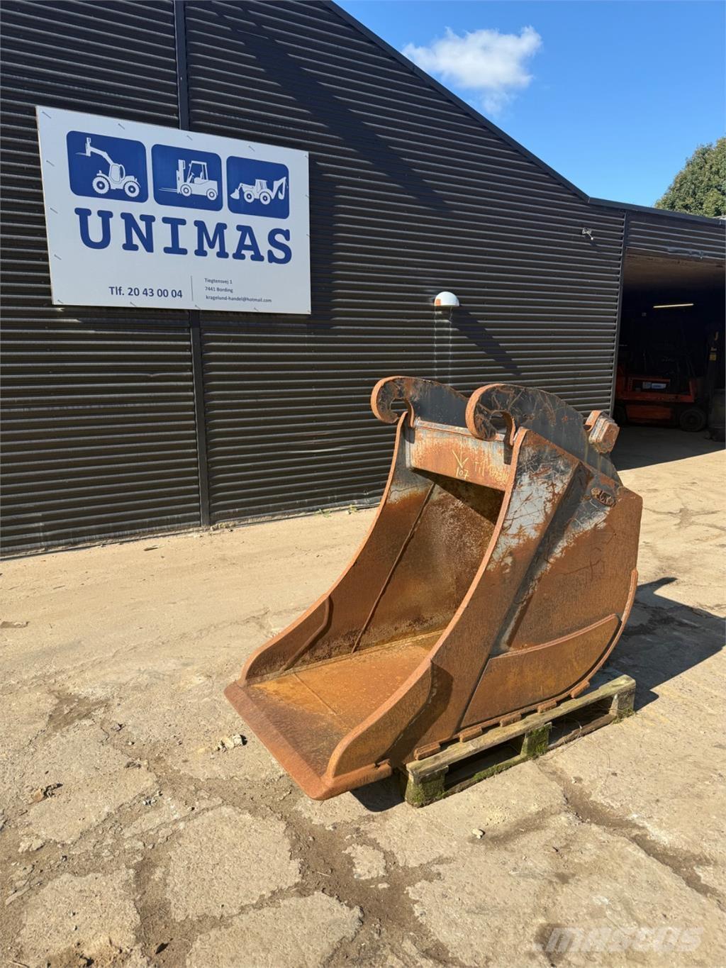  800mm CW40 skovl Schaufeln