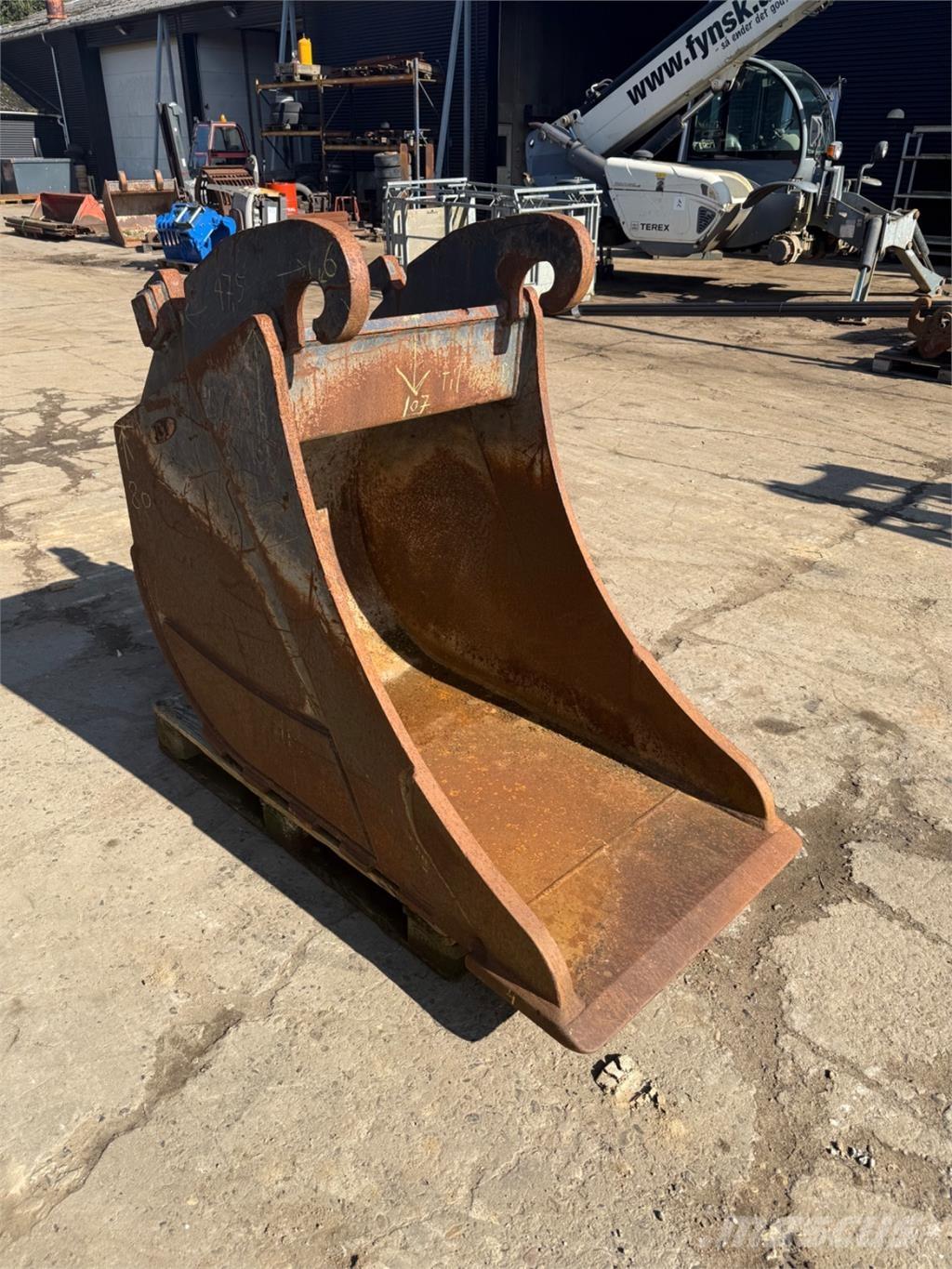  800mm CW40 skovl Schaufeln