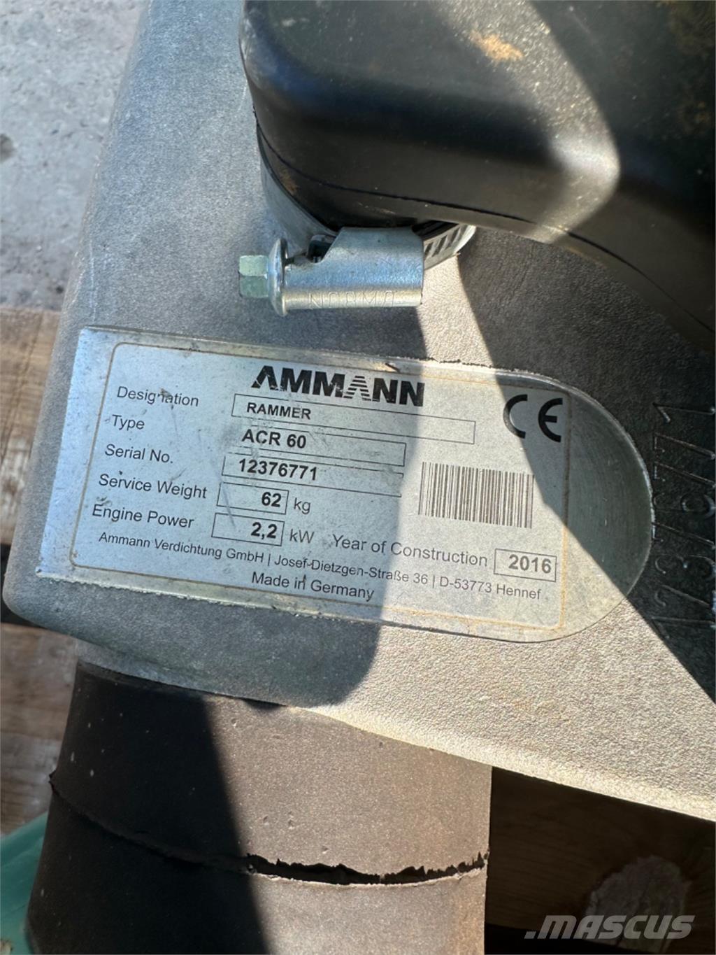 Ammann ACR60 Stampfer