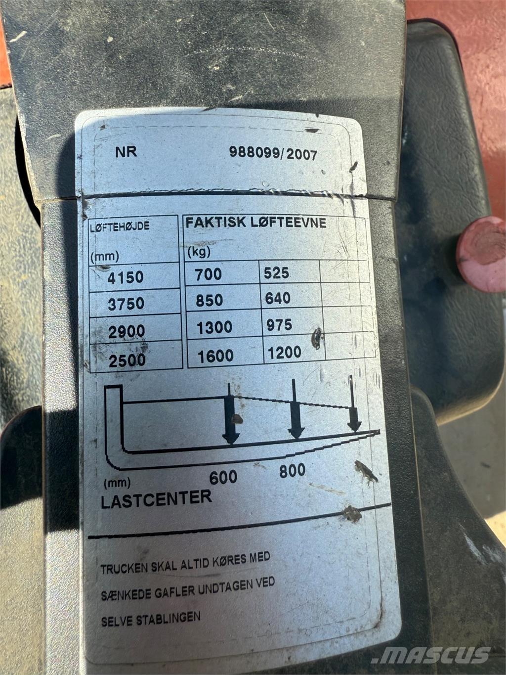 BT SPE160 Handgeführter Palettenstapler