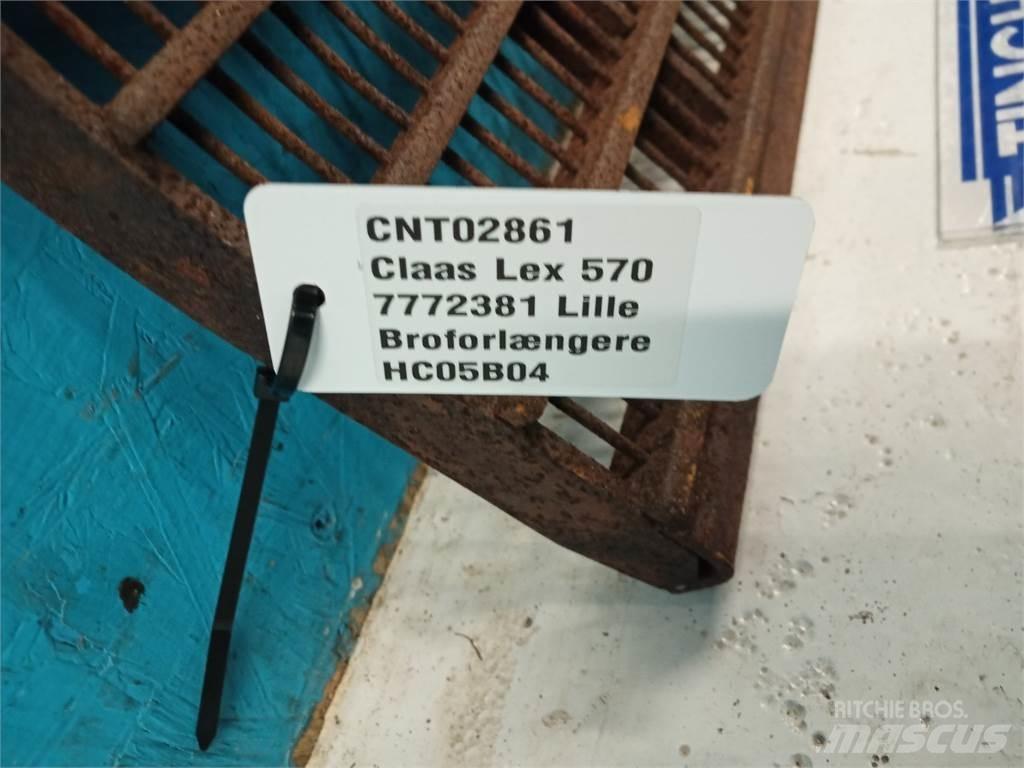 CLAAS Lexion 570 Zubehör Mähdrescher
