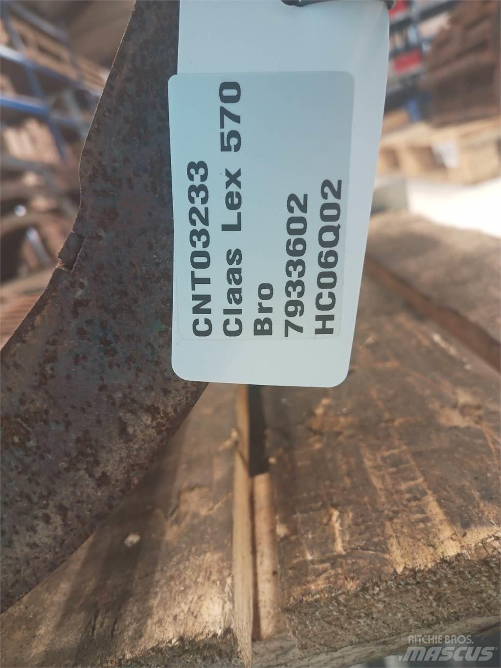 CLAAS Lexion 570 Zubehör Mähdrescher