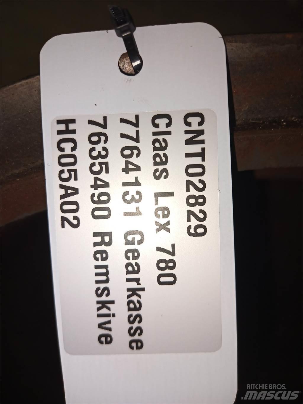 CLAAS Lexion 780 Zubehör Mähdrescher