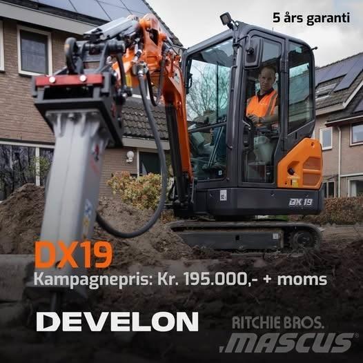 Develon DX19-7 Minibagger < 7t