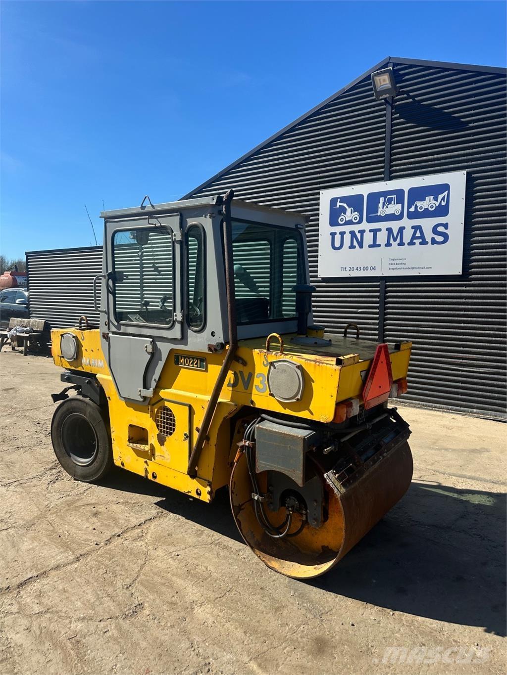 Hamm DW3 tromle Tandemwalzen