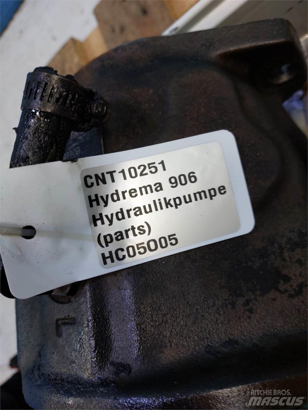 Hydrema 906B Hydraulik