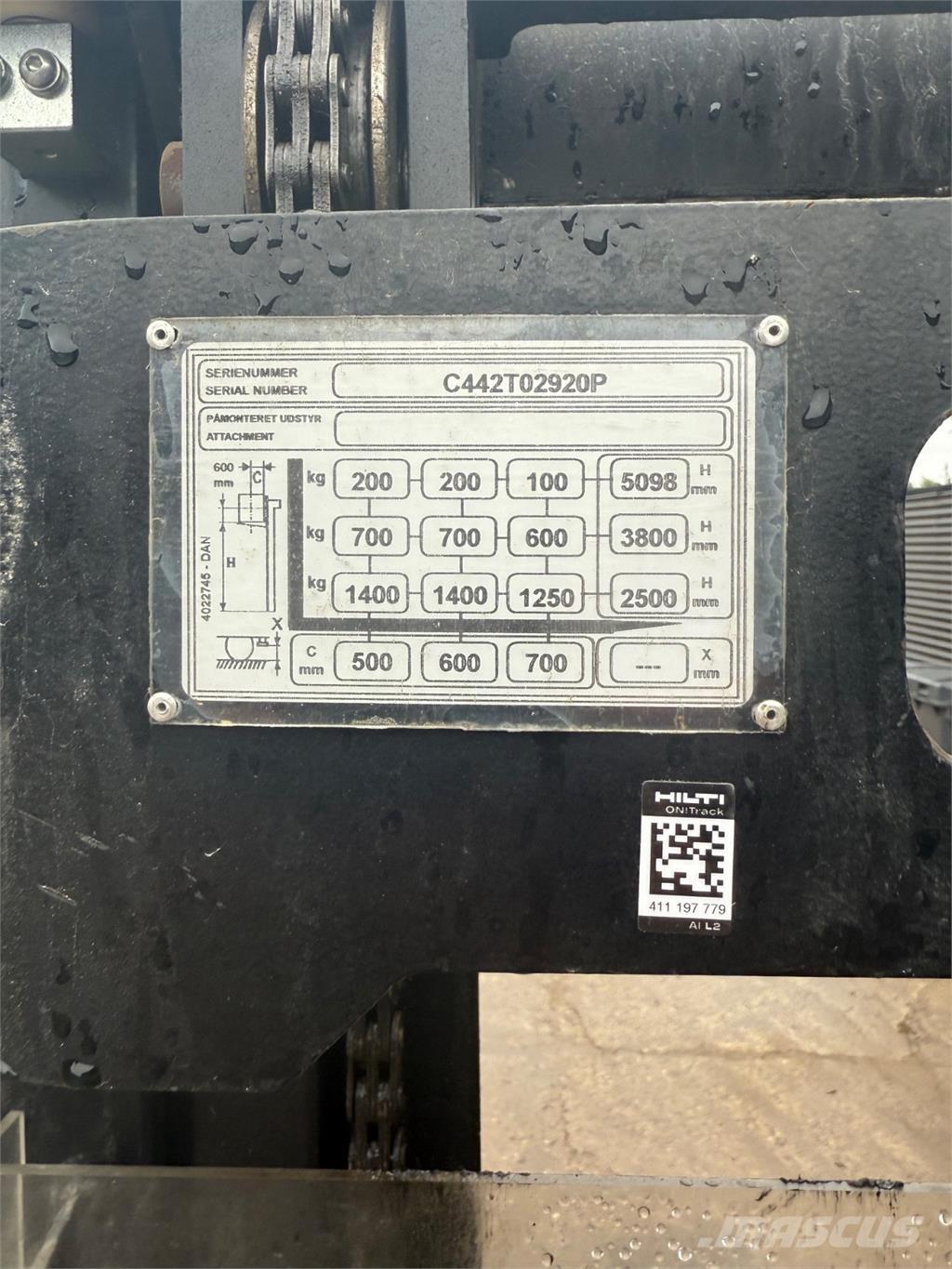 Hyster S1.5 Handgeführter Palettenstapler