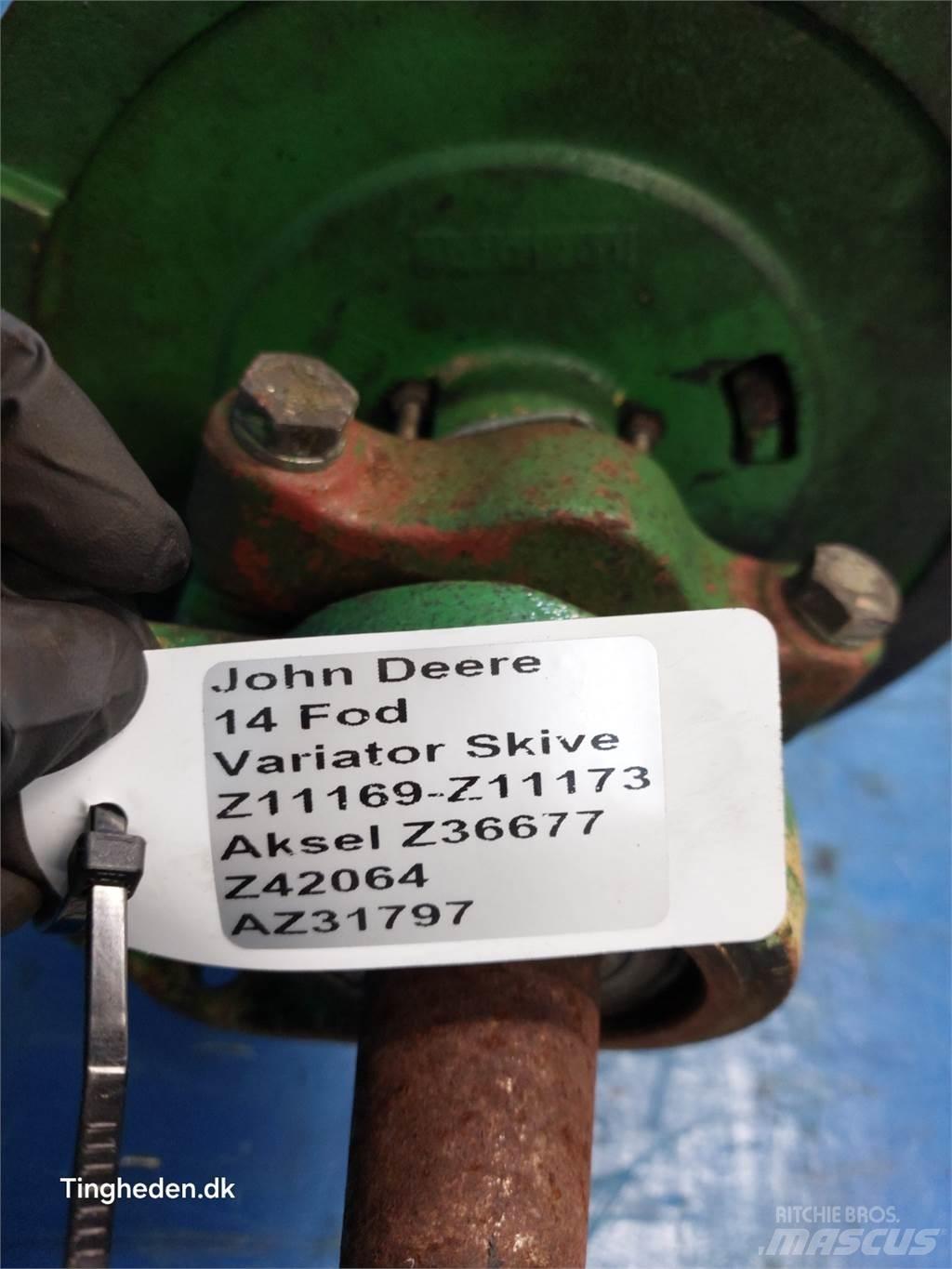 John Deere 1000 Zubehör Mähdrescher