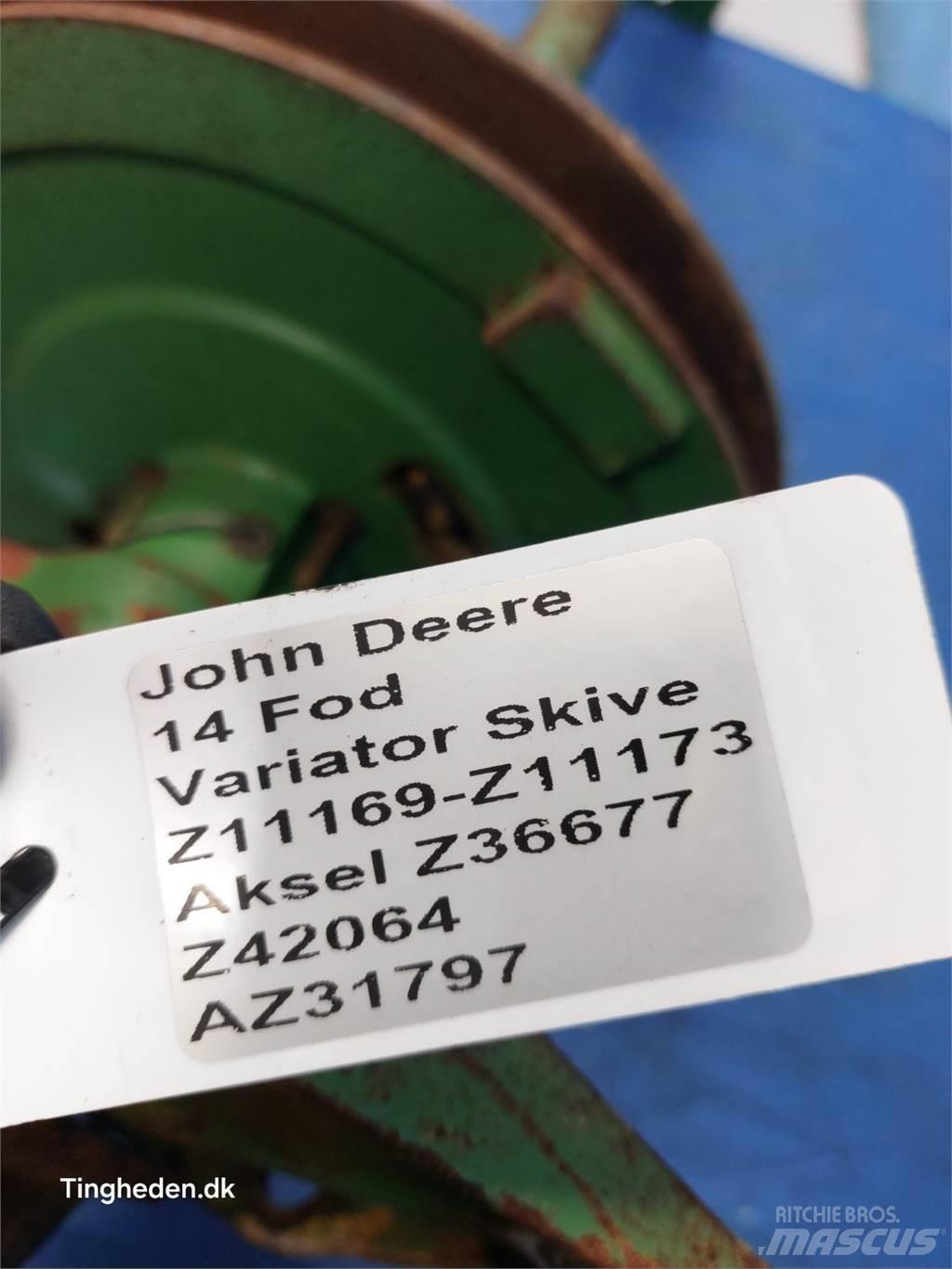 John Deere 1000 Zubehör Mähdrescher