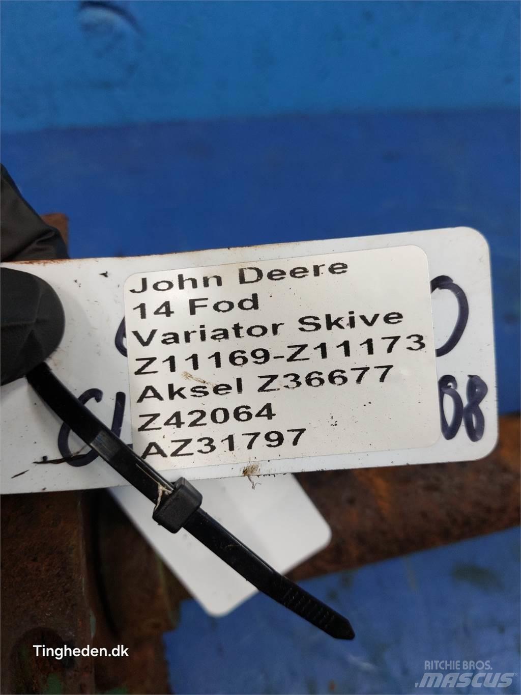 John Deere 1000 Zubehör Mähdrescher