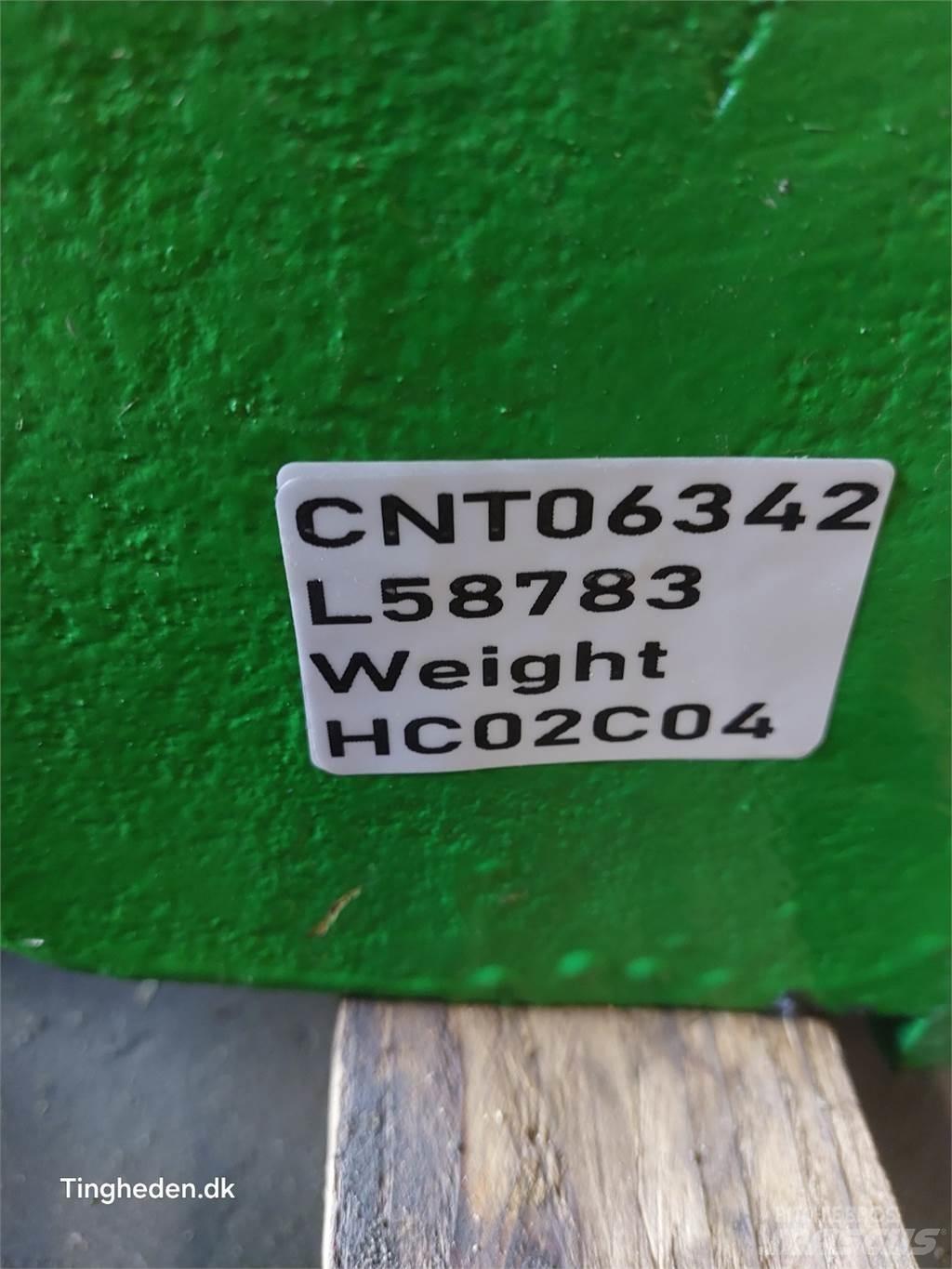 John Deere 1850 Frontgewichte