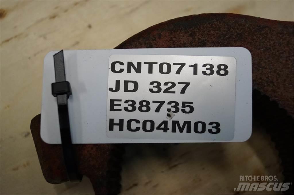 John Deere 327 Ballenanhänger