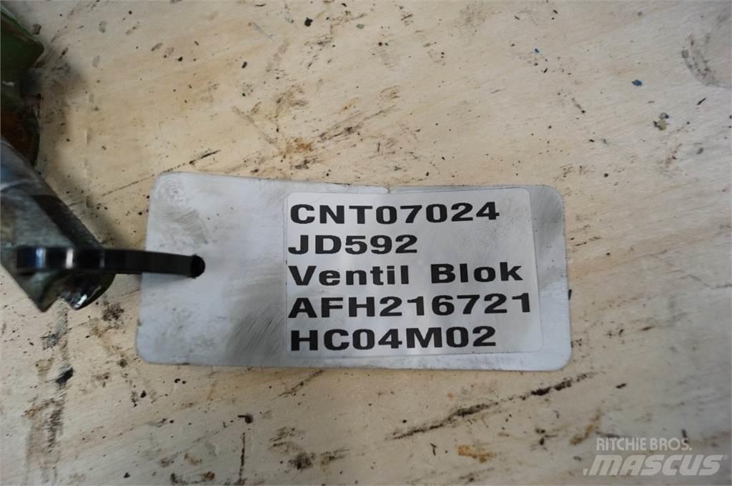 John Deere 592 Hydraulik
