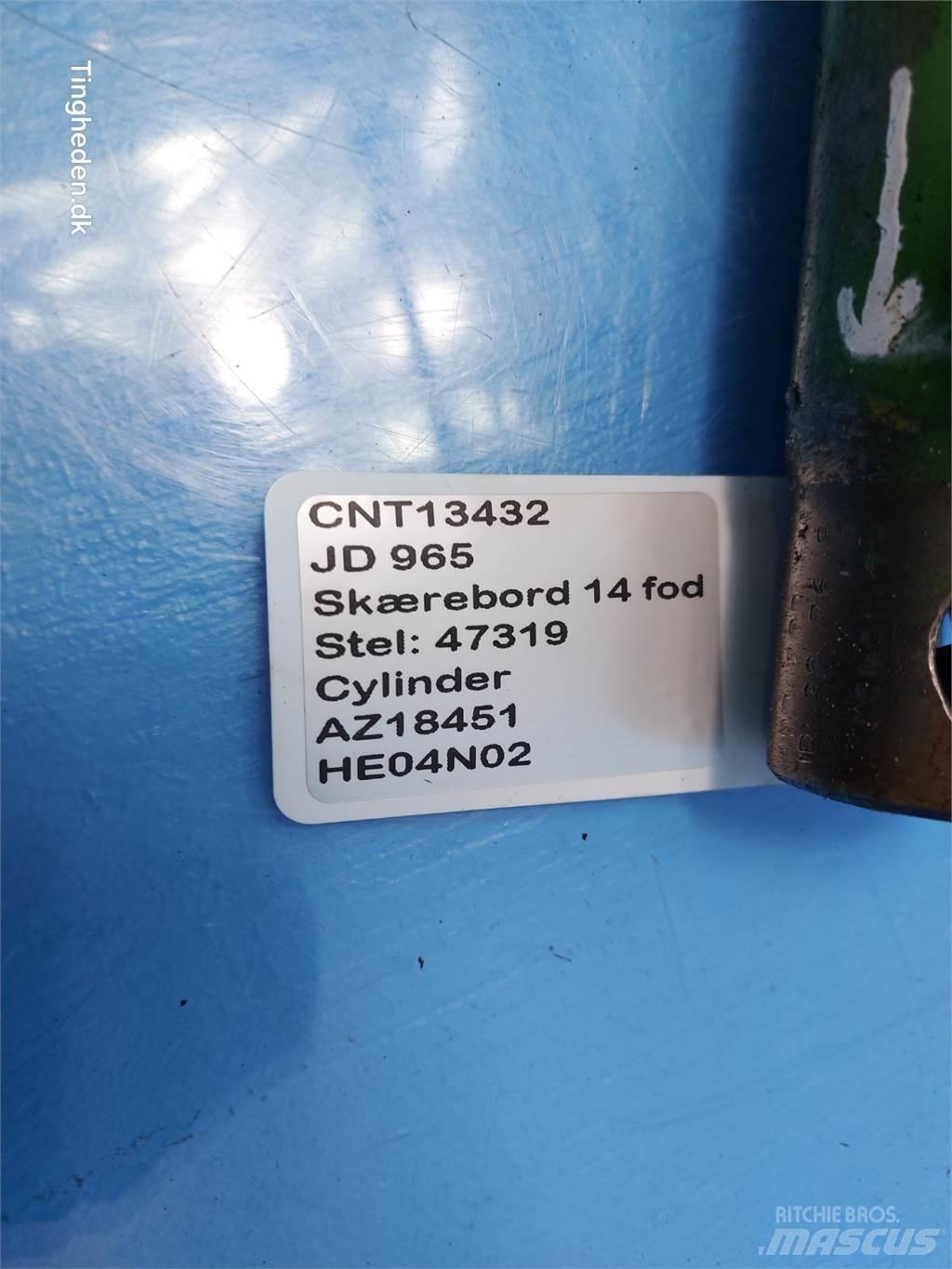 John Deere 965 Zubehör Mähdrescher