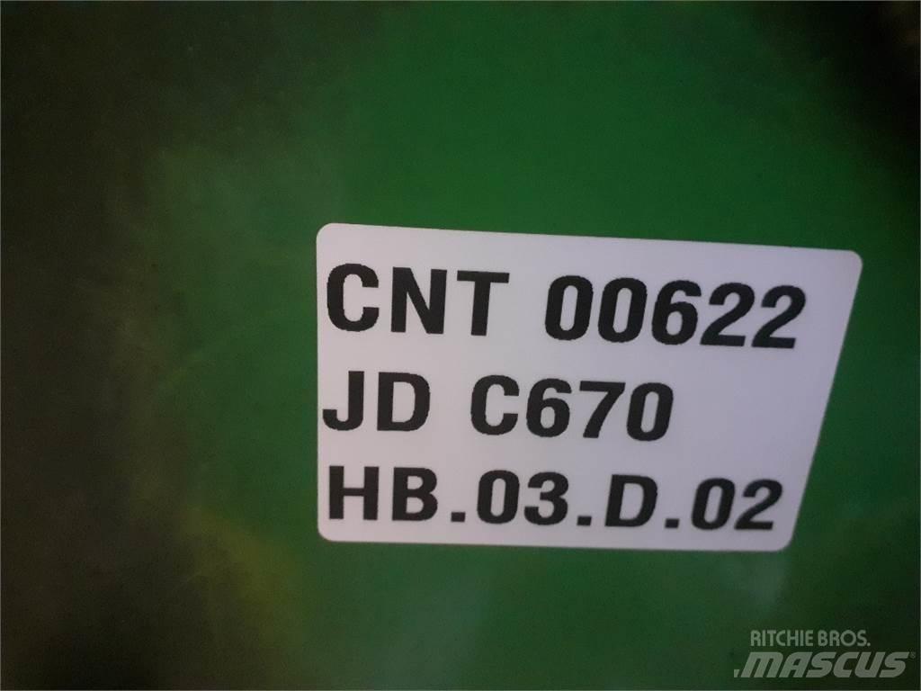 John Deere C670 Zubehör Mähdrescher
