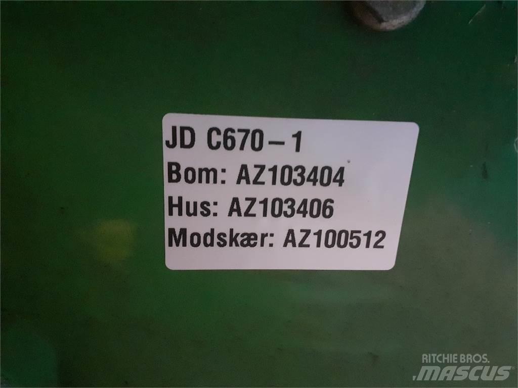 John Deere C670 Zubehör Mähdrescher