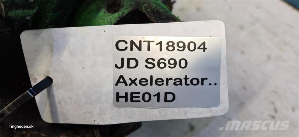 John Deere S690 Zubehör Mähdrescher