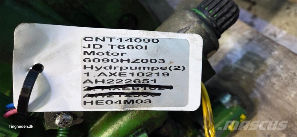 John Deere T660 Hydraulik