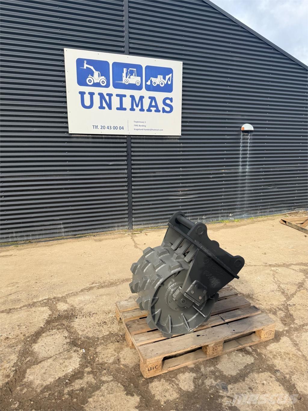  Kompakterhjul Vibrationsgeräte