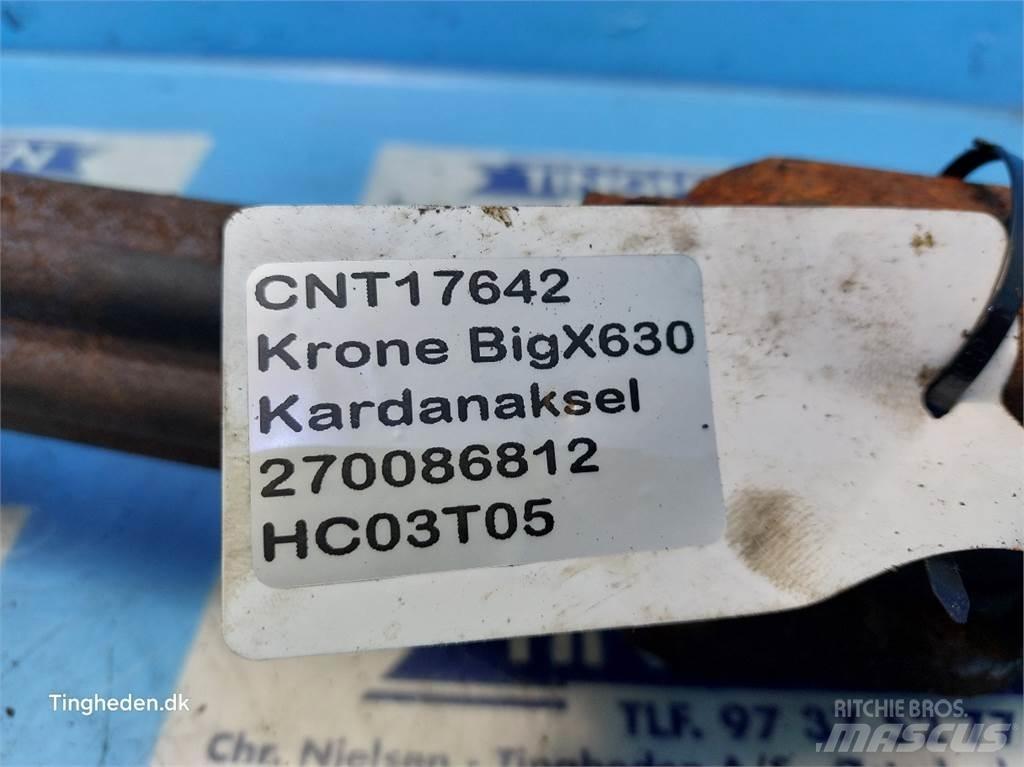 Krone Big X 630 Heu- und Futtermaschinen-Zubehör