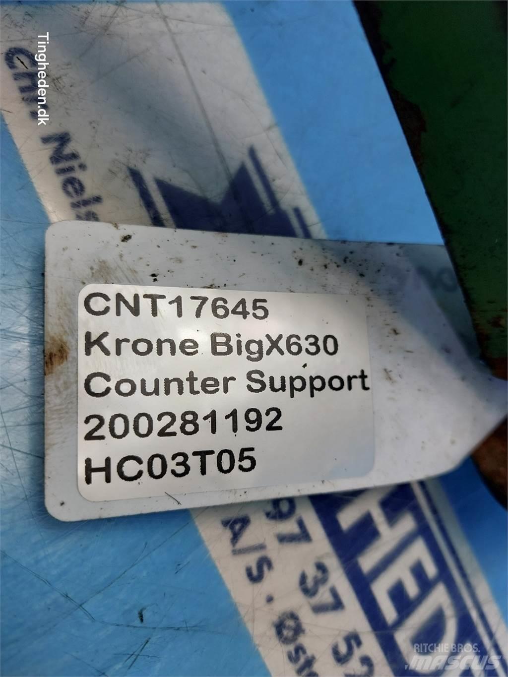 Krone Big X 630 Heu- und Futtermaschinen-Zubehör