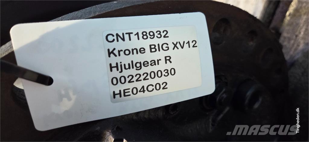 Krone Big X V12 Heu- und Futtermaschinen-Zubehör