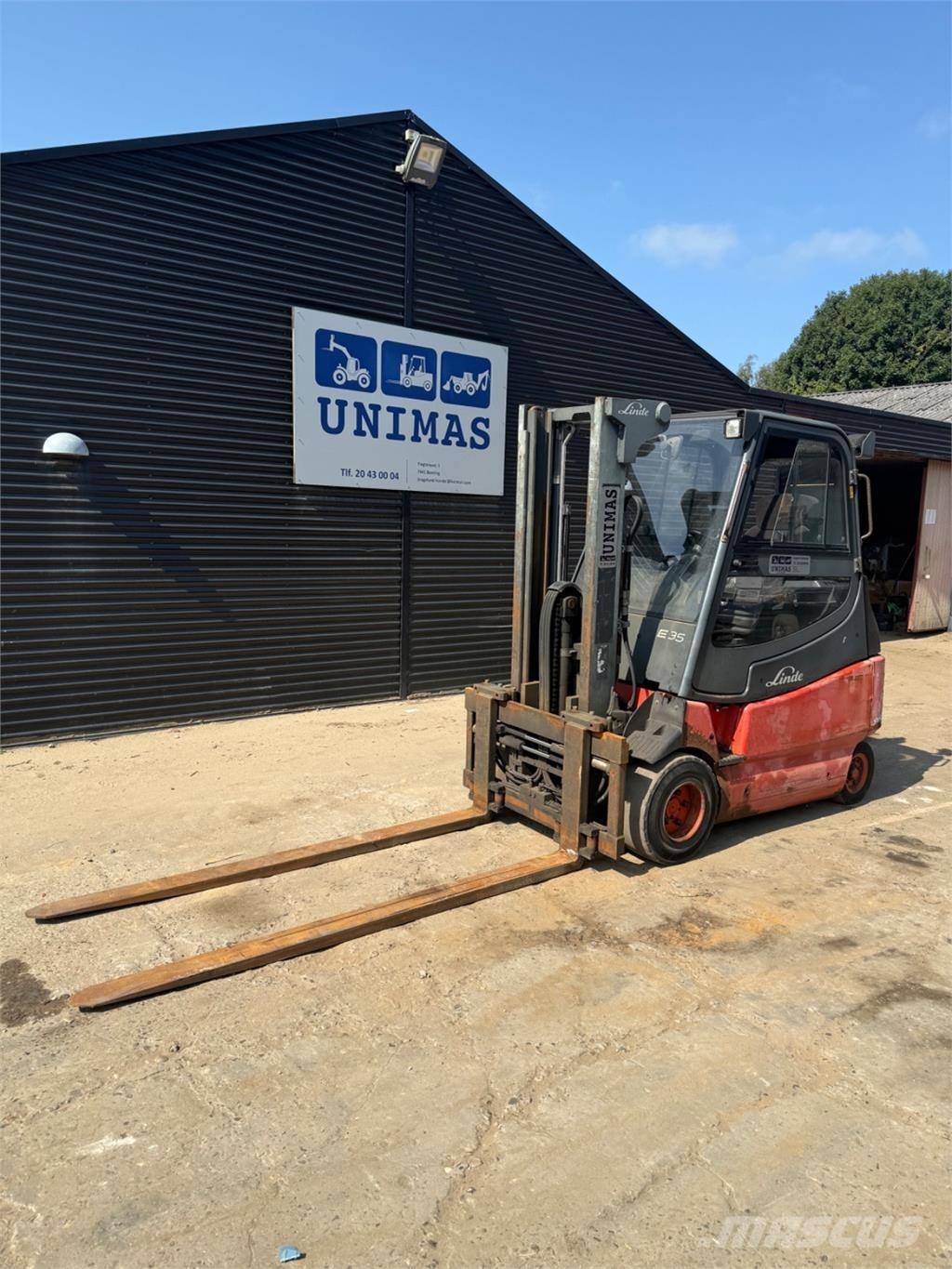 Linde E35 Elektrostapler