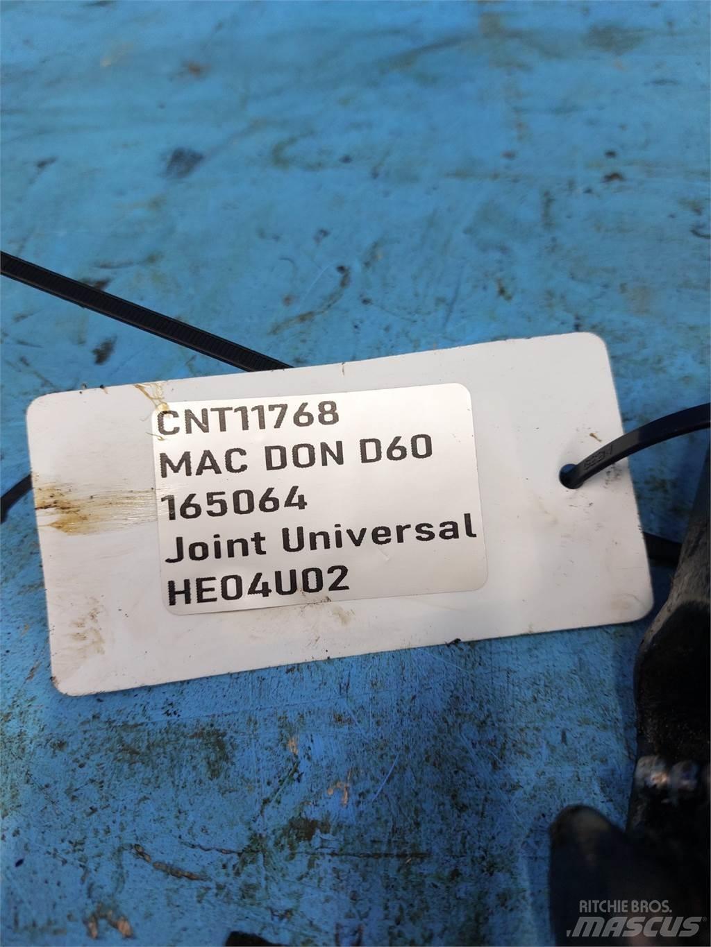 MacDon D60 Zubehör Mähdrescher