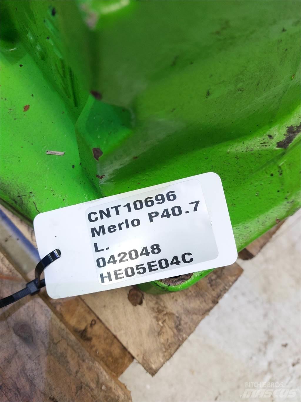 Merlo P40.7 LKW-Achsen