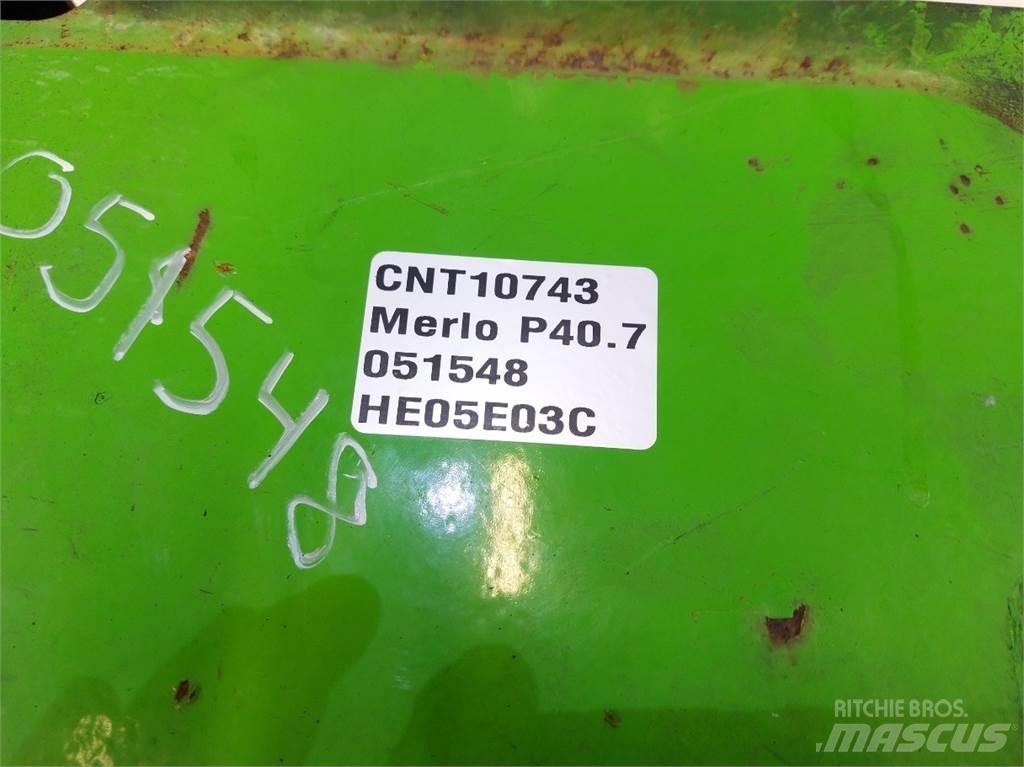 Merlo P40.7 Siebschaufeln
