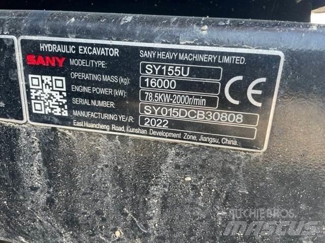 Sany SY155U Raupenbagger