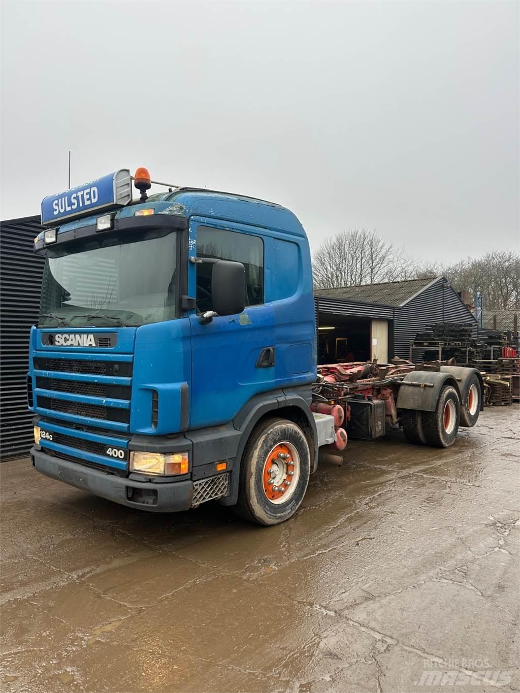 Scania 124 Abrollkipper