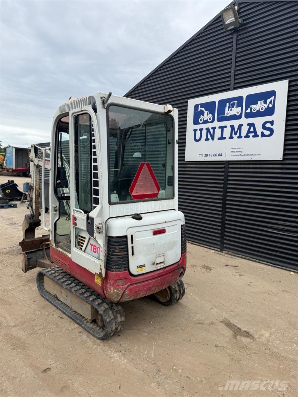 Takeuchi TB016 Minibagger < 7t