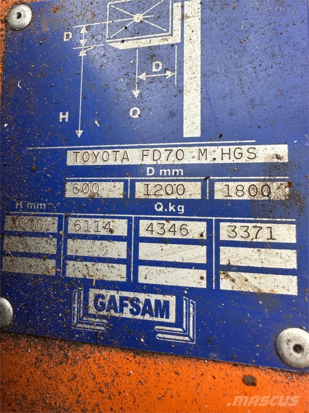 Toyota FD70 Dieselstapler